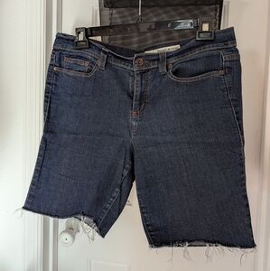Dark Wash DKNY Cutoffs - Size 14
